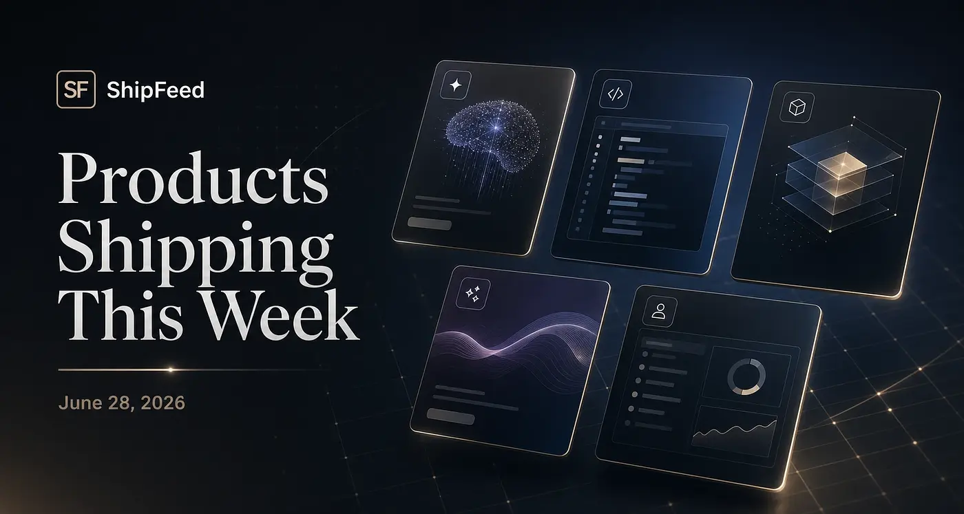 Products Shipping This Week: June 28, 2026